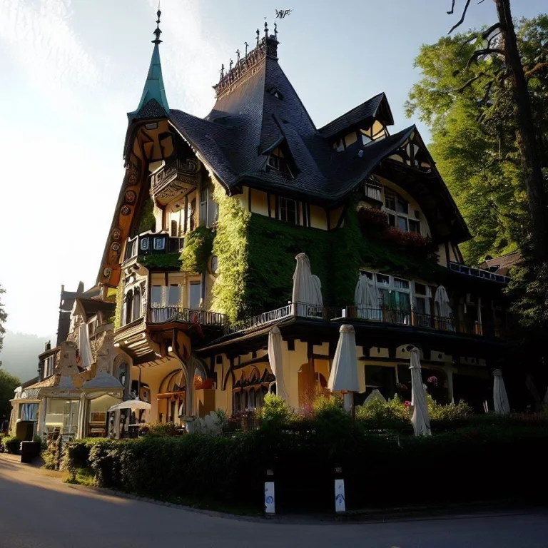 Hotel Drachenhaus - Un Refugiu Fascinant în Inima Munților